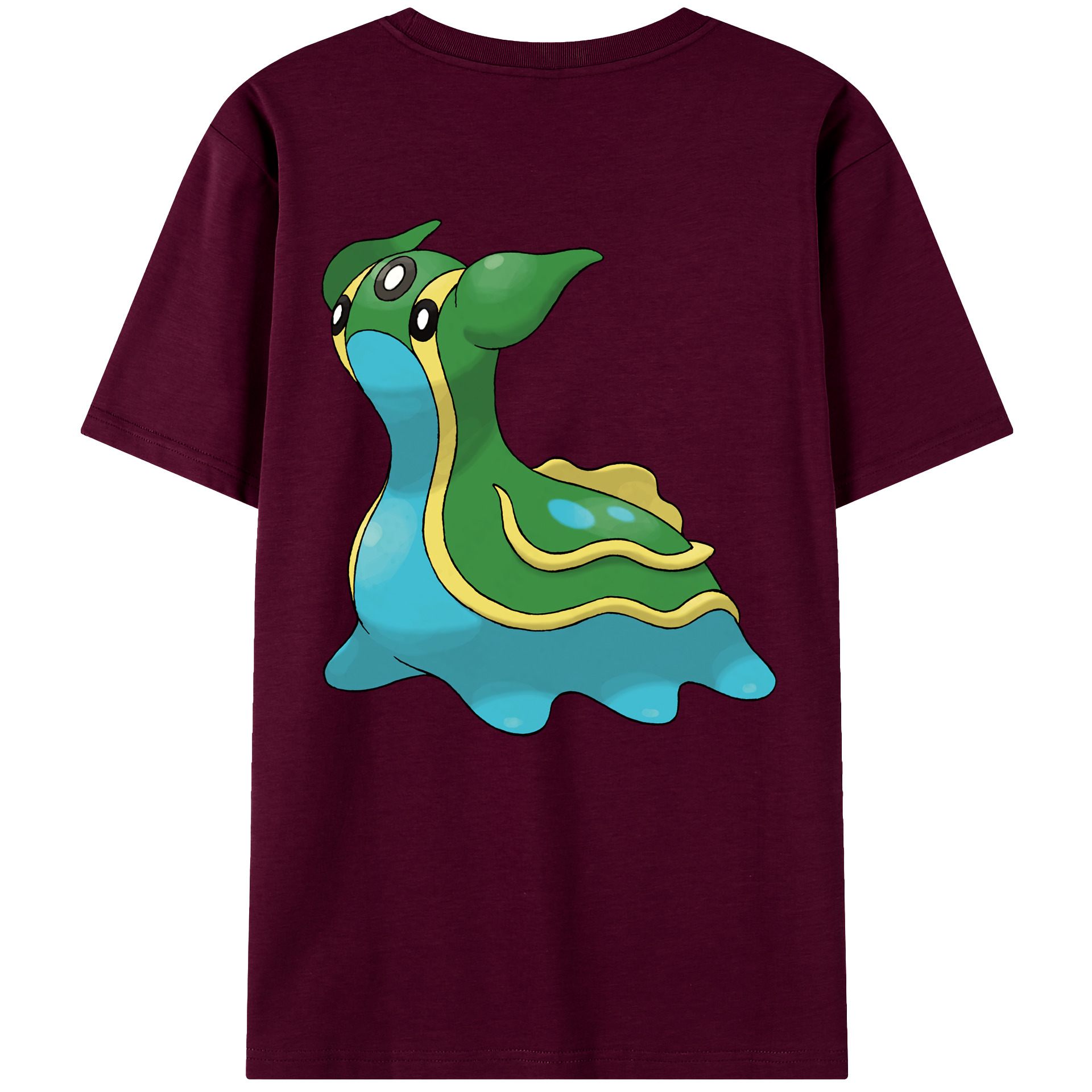 （画像用） ポケットモンスター Pokémon レディース半袖Tシャツ(バックプリント)